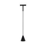 Фото 2 ST689.436.05 Магнитный трековый светильник Черный LED 1*5W 3000K Lm350 Ra>80 60° IP20 D80xH98 24V SUPER5