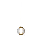 Фото 3 Подвесной светильник OD2437-1 gold/clear