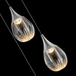 Фото 1 Подвесной светильник MD24001004-3A chrome/clear