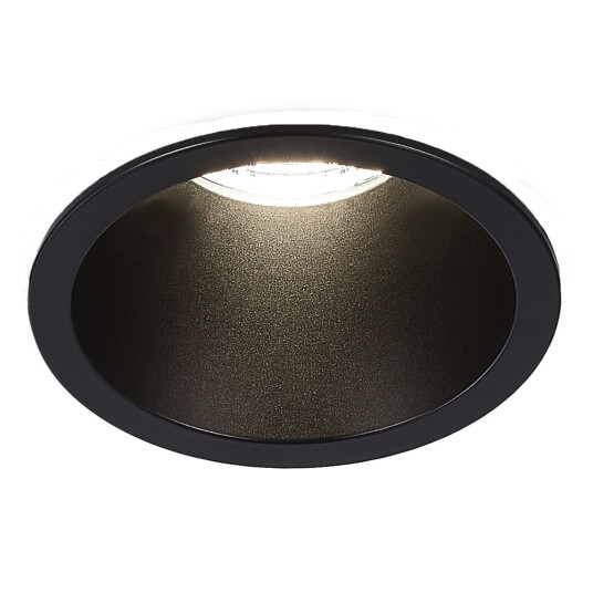 Фото ST754.448.07 Св-к встр. Черный LED 1*7W 4000K 560Lm Ra80 60° IP20 D60xH79 100-240V Встраиваемые светильники