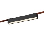Фото ST456.446.12 Св-к трек. Черный LED 1*12W 4000K 670Lm Ra90 120 IP20 L323xW40xH45 48V BAND