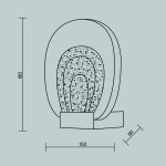 Фото 5 Настенный светильник (бра) Maytoni MOD367WL-L3BSK