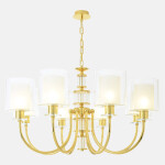 Фото 4 Люстра Crystal Lux ELENA SP8 GOLD