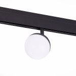 Фото 2 ST358.436.07 Магнитный трековый светильник Черный LED 1*7W 3000K 520Lm Ra>80 120° IP20 L120xW90xH192 SKYLINE 48