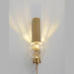Фото 2 Бра Crystal Lux BELLA AP1 BRASS