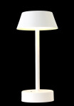 Фото 2 Аккумуляторная настольная лампа Crystal Lux SANTA LG1 WHITE