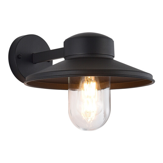 Фото SL9542.701.01 Светильник уличный настенный ST-Luce темно-серый E27 1*60W BASKO