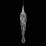 Фото 2 Подвесной светильник Goddess Tears 1 chrome