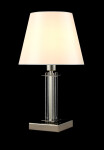 Фото 3 Настольная лампа Crystal Lux NICOLAS LG1 NICKEL/WHITE