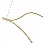 Фото 1 SL6106.203.65 Светильник подвесной ST-Luce Золотистый/Белый LED 1*65W 4000K CORTILE