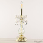Фото 3 Настольная лампа с хрустальными подвесками 101L/1-27 G Bohemia Ivele Crystal