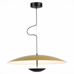 Фото SL6502.213.01 Светильник подвесной ST-Luce Золотистый,Черный/Золотистый LED 1*40W 3000K АРМОНИКО