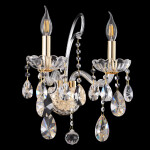 Фото 4 Бра Crystal Lux MONICA AP2 GOLD