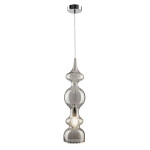 Фото 3 Светильник подвесной Crystal Lux IRIS SP1 A SMOKE