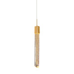 Фото 3 Подвесной светильник OD2510-1 gold/clear