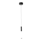 Фото SL1593.403.01 Светильник подвесной ST-Luce Черный/Белый LED 1*8W 3000K ГАЛЛАРИ
