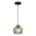 Фото 4 SL1661.413.01 Светильник подвесной ST-Luce Черный/Дымчатый E27 1*40W COCOON
