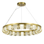 Фото 4 SL6011.303.01 Светильник подвесной ST-Luce Латунь/Прозрачный LED 1*50W ESME