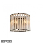 Фото 2 Настенный светильник iLamp Qeens W9501-2 Nickel