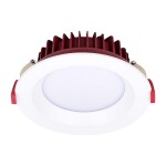 Фото 3 ST752.538.18 Св-к встр. Белый LED 1*18W 3000K 1 440Lm Ra80 100° IP44 D140xH52 100-240VV Встраиваемые светильники