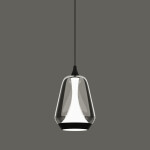 Фото 3 Подвесной светильник MD24001011-1A black/smoky