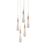 Фото 3 Подвесной светильник Pour 5A br.brass