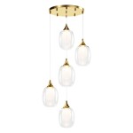 Фото 1 Подвесной светильник Maytoni MOD016PL-05BS