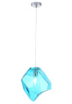 Фото 4 Светильник подвесной Crystal Lux NUESTRO SP1 CHROME/BLUE