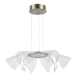 Фото 3 SL6235.103.20 Светильник подвесной ST-Luce Никель/Прозрачный LED 1*20W 4000K FAIRY