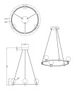 Фото 7 Подвесной светильник Freya FR4005PL-03B1