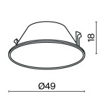 Фото 5 Комплектующие для светильника Technical Ring057-7-MG