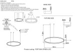 Фото 2 Люстра Crystal Lux FORTUNA SP88W LED GOLD