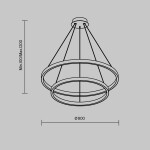 Фото 5 Подвесной светильник Maytoni MOD058PL-L74WK