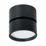 Фото 2 ST651.442.09 Светильник потолочный поворотный Черный LED 1*9W 4000K 720Lm Ra>90 120° IP20 D85xH87 17 Накладные светильники