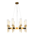 Фото 3 Люстра Alouette 8 brass