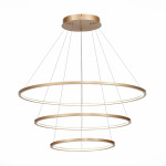 Фото 2 ST603.243.114 Светильник подвесной ST-Luce Золотистый/Белый LED 1*114W 4000K Подвесные светильники