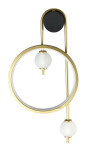 Фото 4 Бра Crystal Lux RODRIGO AP20W LED BLACK/GOLD