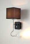 Фото 2 Бра Crystal Lux PACO AP2 CHROME/BLACK