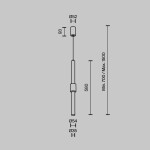 Фото 3 Подвесной светильник Technical P105PL-12W3K-B
