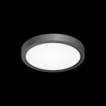 Фото 2 CL738121N Бейсик Черный Св-к Накл. LED 12W*4000K