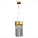 Фото 1 SL1225.203.01 Светильник подвесной ST-Luce Золотистый/Золотистый, Прозрачный E27 1*60W CONTATTO