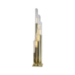 Фото 2 Торшер Draycott 6 gold