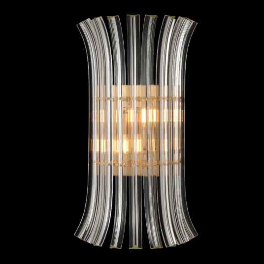 Фото Бра Crystal Lux CASCADA AP2 BRASS
