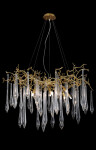 Фото 3 Люстра Crystal Lux REINA SP8 D1000 GOLD PEARL