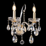 Фото 3 Бра Crystal Lux MONICA AP2 GOLD