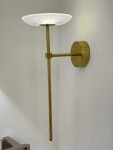 Фото 4 Настенный светильник OB2415-1G gold/clear