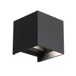 Фото 4 SL560.401.02 Светильник уличный настенный ST-Luce Черный/Черный LED 2*3W 4000K STAFFA