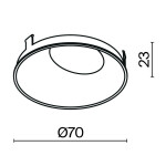 Фото 3 Комплектующие для светильника Technical Ring057-10-MG