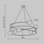 Фото 5 Подвесной светильник Maytoni MOD317PL-06B