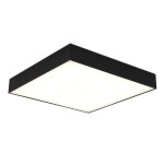 Фото ST608.442.48 Светильник потолочный Черный LED 1*48W 4000K 4 320Lm Ra>90 120° IP20 L400xW400xH55 180- Накладные светильники